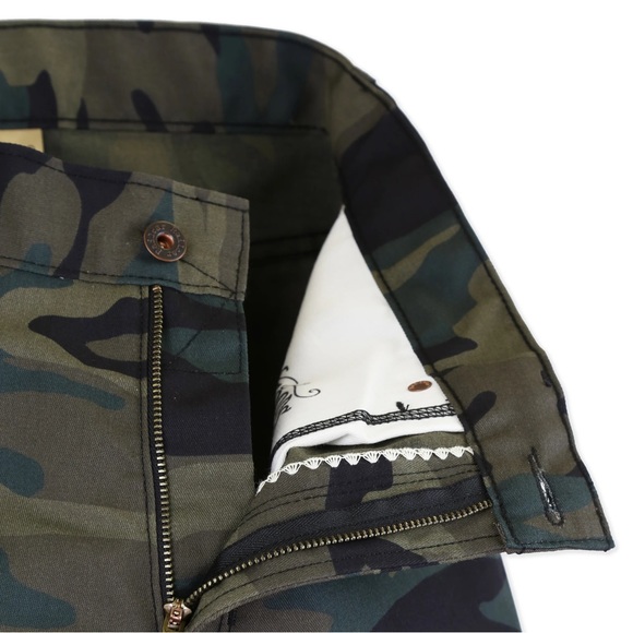 RAILCAR FINE GOODS Spikes Men's Army Camo Twill . - Picture 3 of 8